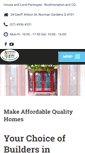 Mobile Screenshot of affordablequalityhomes.com.au